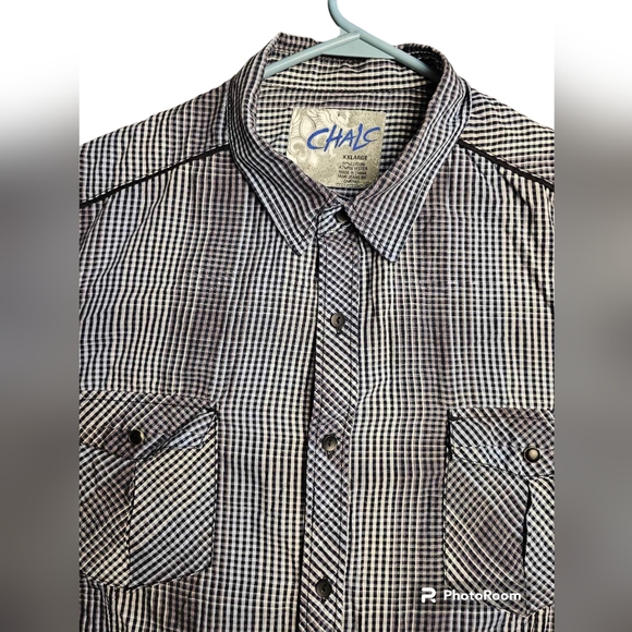 Chalc Mens Long Sleeve Shirt - Picture 3 of 6